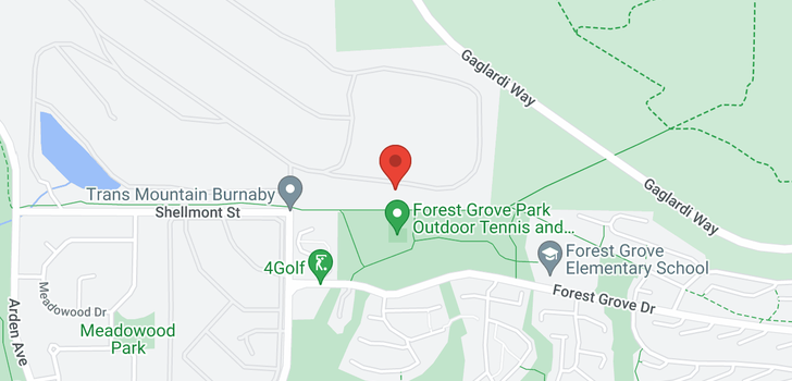 map of 8224 FOREST GROVE DRIVE